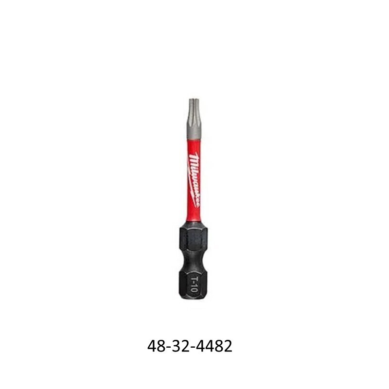 punta TORX T10 de 2" Entrada hexagonal