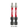 Punta TORX T20 de 2” Entrada hexagonal (paquete de 2)
