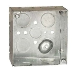 Caja cuadrada 4", soldada,...