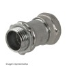 conector de compresion de 1/2", para tuberia pared delgada
