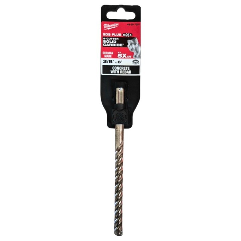 BROCA PARA CONCRETO SDS PLUS M4 3/8"X6"
