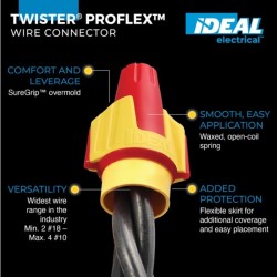 Conector de torsion Twister-ProFLEX 1000V